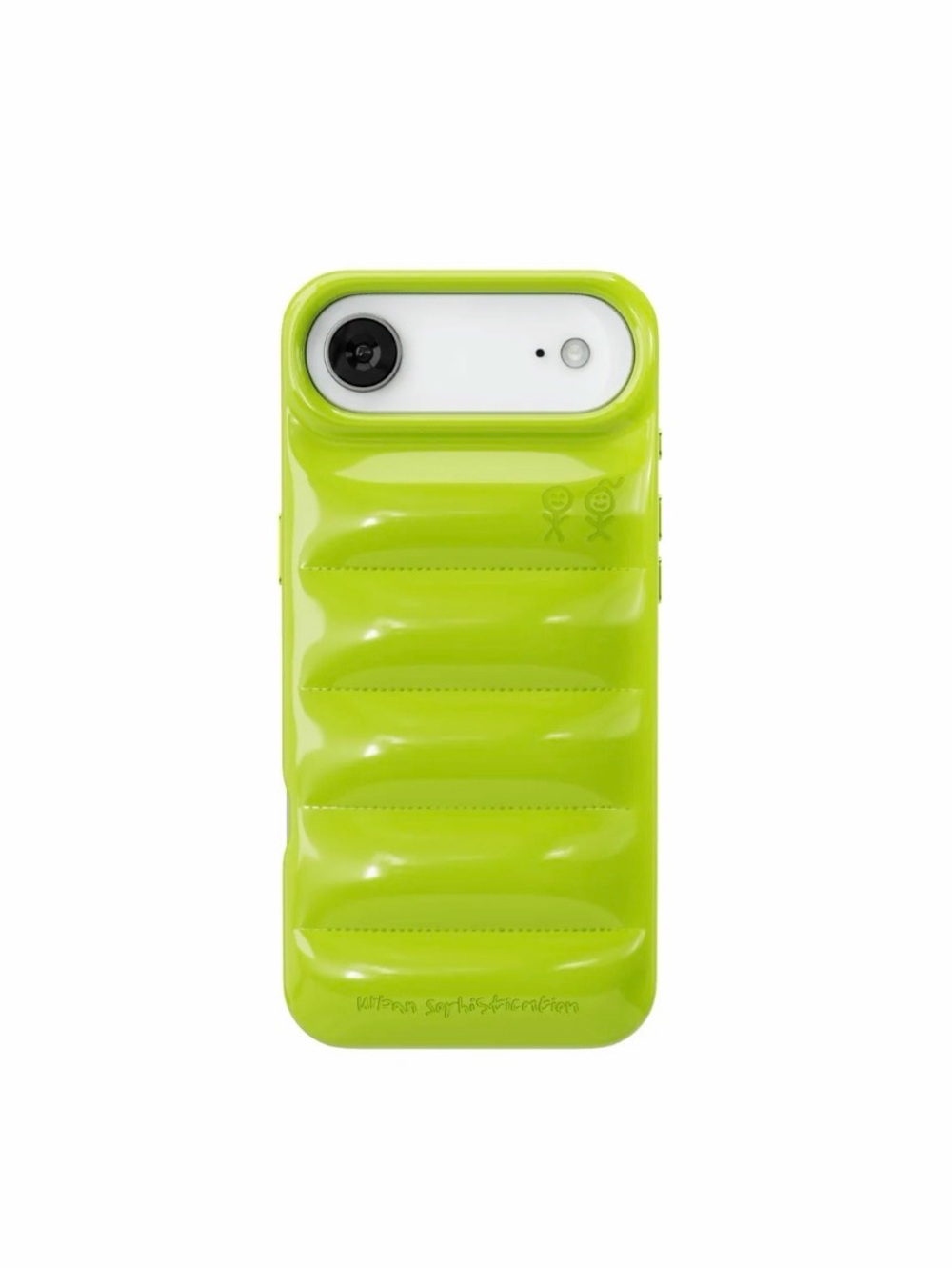 Urban Sophistication The Puffer Case, iPhone Air, Apple Green
